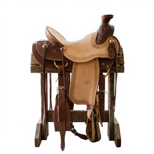 BS International - Sillas de Montar de Cuero al por Mayor, Alfombrillas para Caballos, Monturas de Madera Sostenibles de Primera Calidad, Bridas Australianas y Inglesas SUS304 - Product Image 1