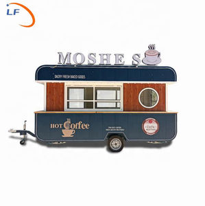 Coche de comida al aire libre de China, camión de comida rápida a la venta, carro de comida móvil eléctrico de acero inoxidable - Product Image 4