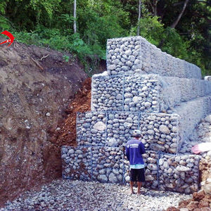Xby dpwh tiêu chuẩn 2x1x1 mạ kẽm nhúng nóng hộp <span class=keywords><strong>anping</strong></span> nhà máy lục giác gabion hộp giá tốt nhất gabion dây lưới - Product Image 2