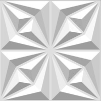 Panneaux muraux 3D en PVC, imperméables, résistants à l'humidité, couleur unie moderne D175 pour salon, chambre, salle à manger, murs décoratifs