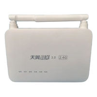 Version anglaise utilisée Hs8346r5 HS8145C5 Xpon1GE + 3FE + 1TEL + 1USB Routeur 4ports Unité réseau EPON ONT Antennes externes