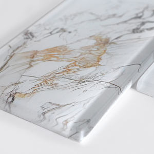 Piastrelle per pareti piastrelle per pavimenti in mosaico di pietra mix di vetro marrone Mica per cucina bagno Backsplash - Product Image 6