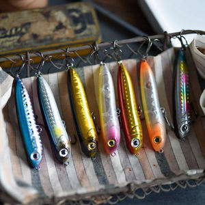 Crayon appâts <span class=keywords><strong>de</strong></span> pêche flottants 70mm 7.7g leurres <span class=keywords><strong>de</strong></span> bar pêche eau douce stickbaits artificiels japon <span class=keywords><strong>leurre</strong></span> - Product Image 1