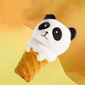 गर्म बिक्री पांडा आकार दांतों की सफाई रबर कुत्ते पालतू खिलौना पिल्ला हड्डियों के खिलौने टिकाऊ - Product Image 2