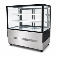 Vitrine réfrigérée intégrée pour gâteaux, pour supermarchés et boulangeries, dimensions personnalisées 35,6-46,4 ° F