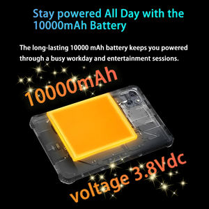 Промышленный защищенный планшет OEM 10.1 дюйма, Android, восьмиядерный процессор MTK, 5G, GPS, сканер штрих-кодов, считыватель отпечатков пальцев, NFC, <span class=keywords><strong>RFID</strong></span>, водонепроницаемость IP68 - Product Image 3