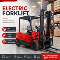 Chariot élévateur électrique 1 tonne, 1,5 tonne, 2 tonnes, homologué EURO5 EPA, pour ferme et entrepôt - Vente flash