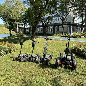 สกู๊ตเตอร์ไฟฟ้าพับได้สำหรับผู้ใหญ่ รุ่น Heavy Duty 3000w*4 60V 100กม./ชม. ยางใหญ่ 4 ล้อ HPHLHBCBM16 60V มอเตอร์คู่ พับได้ 4 ล้อ - Product Image 6