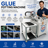 Máquina de dosificación de resina epoxi de silicona de 3 ejes y dos componentes (AB) de alta precisión para encapsulado y dispensación en electrónica