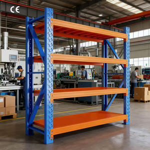 وحدة تخزين متعددة الطبقات معدنية قابلة للتخصيص رف صناعي رف حماية من التآكل مصنع مخزن - Product Image 1