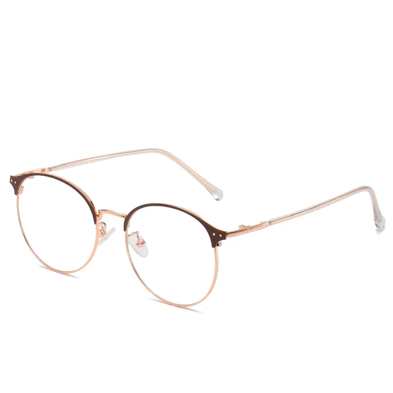 Bingkai Kacamata, Kacamata Logam Bingkai Kacamata Optik Dalam Gaya Pabrik Dalam Stok Bingkai Kacamata Harga Rendah Grosir