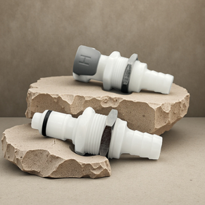 6.4 मिमी 9.5 मॉमॉड ट्यूबिंग नली बार्ब ptf त्वरित डिस्कनेक्ट होज ट्यूब कूलिंग पैनल माउंट बुलकेहेड न्यूमेटिक त्वरित फिटिंग - Product Image 6