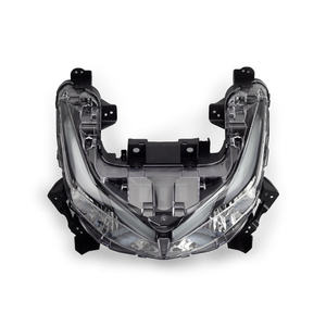 Phare de <span class=keywords><strong>moto</strong></span> à LED 12V, feu de route et de croisement approuvé e-mark pour Yamaha NVX155 Aerox155 <span class=keywords><strong>125</strong></span> 2015-2019 - Product Image 1