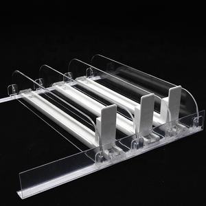 Le fabricant XR personnalise le système de gestion d'étagère de poussoir à ressort d'étagère de diviseur en plastique de supermarché pour bouteille/serpent/boissons - Product Image 2