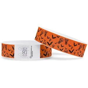 Tốt nhất bán 19x250 mét màu rắn Tyvek dây đeo cổ tay 1000/gói loạt số QR mã để dễ dàng nhận dạng cho bao bì nhãn - Product Image 5