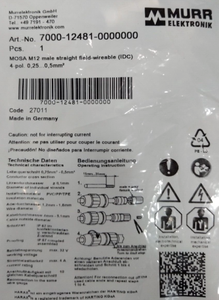 Kit de <span class=keywords><strong>Conector</strong></span> Plc Elektronik 7000-08381-0000000 Loc5c24 para Producto en Garantía - Product Image 2