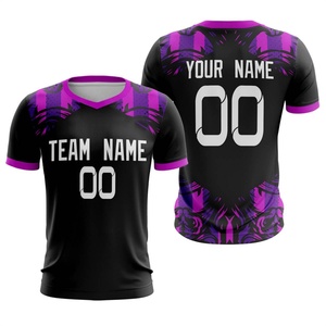 เสื้อฟุตบอลพิมพ์ลายตามสั่งสำหรับผู้ชาย-ชุดฝึกซ้อมทีมกีฬาแบบปรับแต่งได้พร้อมวัสดุผ้าสแปนเด็กซ์/โพลีเอสเตอร์ - Product Image 6