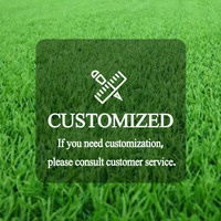 Gazon synthétique PP haute densité / Gazon artificiel pour aménagement paysager / Tapis d'herbe verte