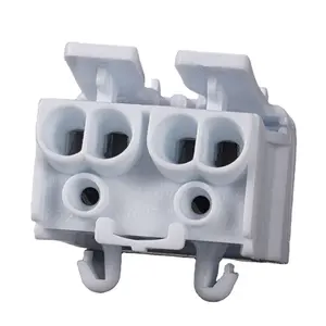 KREALUX BELEKS Conector PUSH IN de carcasa blanca para conexión de equipos de lámpara