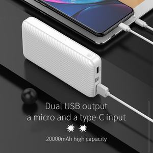 Cargador de Teléfono Portátil Personalizado M-Queen con Doble Puerto USB 5v2a, Batería Externa de 10000mah, Banco de Energía de 20000Mah - Product Image 6