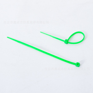 Bridas de nailon 3x100 mm autoblocantes, 100 unidades, verdes, para organización de cables - Product Image 3