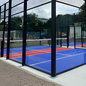 Cancha de Padel Cubierta para Deportes al Aire Libre, Cancha de Padel Fusion Sport, Instalación Deportiva de Vidrio y Metal - Product Image 5