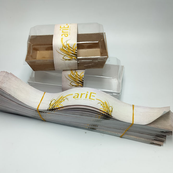 Custom Printed Self Adhesive Packing Labels Sticker Packaging Paper Stickers 320*45mm