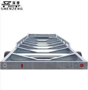 Galvanisé 16000LBS Assault Boat Trailer <span class=keywords><strong>Double</strong></span>-Axle Design pour Navires et Kayak Trailers - Product Image 3