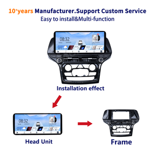 Autoradio Android Meihua da 12,3 Pollici per Jeep <span class=keywords><strong>GRAND</strong></span> CHEROKEE 2014-2017 con GPS Integrato, Montaggio su Cruscotto, Supporto CarPlay - Product Image 4