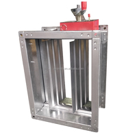 Ventes directes usine : Vanne coupe-feu électrique motorisée en acier inoxydable 304, 70/280 degrés, taille personnalisable
