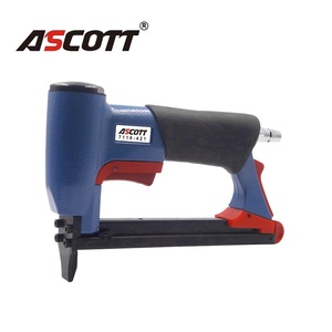 Cloueuse à cadre pour ameublement 22GA, cloueuse pneumatique à agrafes <span class=keywords><strong>de</strong></span> 1/4 à 5/8 pouces, <span class=keywords><strong>agrafeuse</strong></span> industrielle et bricolage pour <span class=keywords><strong>tissu</strong></span>, tapis, rembourrage, <span class=keywords><strong>agrafeuse</strong></span> à air 7116 - Product Image 1