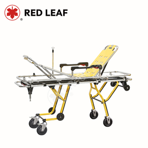 Tandu Ambulans Lipat YDC-3G dari Aluminium Alloy untuk Peralatan Rumah Sakit, Tandu Berkapasitas Beban Tinggi - Product Image 3