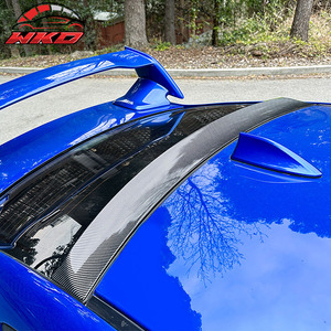 Convient pour Subaru WRX 2015-2021, style IKON, becquet de toit en fibre de carbone imprimée - Product Image 2