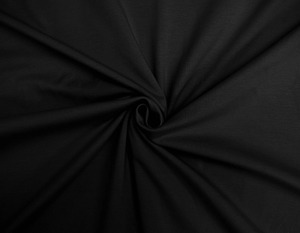 ผ้าเจอร์ซีย์คุณภาพสูง ผลิตจากผ้าฝ้ายออร์แกนิก 100% น้ำหนัก 8.2 ออนซ์ สีแดงเข้ม BTY กว้าง 72 นิ้ว - Product Image 2