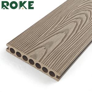 Precio de tarima de compuesto de madera y plástico (WPC) para exteriores de la fábrica ROKE, suelo laminado de WPC. - Product Image 5