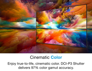 เครื่องฉายเกม UHD55 4K แบบอัลตร้าเอชดีสว่าง UHD55จริง UHD55 4000ลูเมน4.2ms เวลาตอบสนอง1080P True 4K Ultra HD - Product Image 5