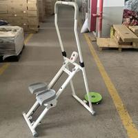 Máquina de Ejercicio Multifuncional Plegable para Uso Doméstico, Simulador de Escaleras con Función de Rotación Lumbar