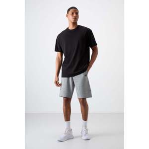 Pantalones cortos estampados Amos Grey Melange para hombre - 81246 - Gb melange - Product Image 2