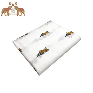 High Quality 100% Cotton Fabric Hand Block Printed Home Textile Clothing Fabric for Women - Product Image 1