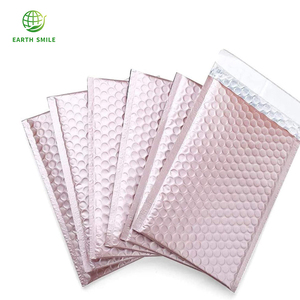 Enveloppes rembourrées à bulles, 100% biodégradables, pour courrier, noir, <span class=keywords><strong>rose</strong></span>, 50 pièces, emballage postale, vente en gros - Product Image 6