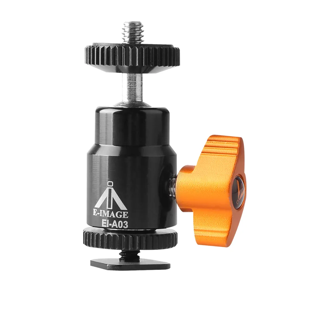 E-IMAGE EI-A03 360 Swivel Multifunctionele Mini Ball Head