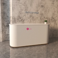 Yicheng Beauty - Bureau d'accueil commercial moderne personnalisable, petit format, grande capacité de rangement, prix abordable