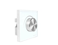 Variateur rotatif à panneau en verre Triac, gradation universelle par coupure de phase (prise en charge des phases avant et arrière), télécommande RF, 100-240 V CA