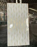 Installation facile et projets de bricolage à domicile, plaques de marbre PVC légères, panneaux muraux en marbre UV
