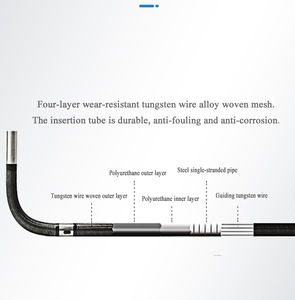 Kunden spezifische tragbare thermische Infrarot-Endoskop-Inspektions kamera 19mm 1m Schwanenhalsrohr-Wärmebild-Endoskop für die Industrie - Product Image 5