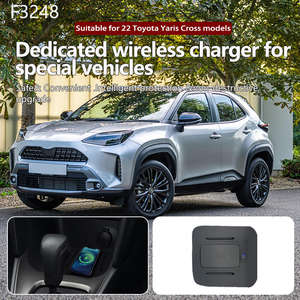 แท่นชาร์จไร้สาย 15W จากโรงงาน OEM สำหรับ Toyota Yaris Cross ปี 2022 - แผ่นชาร์จเร็วสำหรับรถ SUV ขนาดกะทัดรัด - Product Image 2