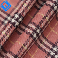 Hochwertiger Garngefärbter Gestrickter 200gsm 100% Woll-Tartan-Stoff Atmungsaktiv Kleine Mindestbestellmenge für Autopolsterung & Heimdekoration