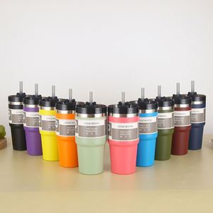 Vaso Térmico de Gran Capacidad con Doble Capa y Aislamiento al Vacío, Vaso de Acero Inoxidable para Coche, Material 304, para Café Frío - Product Image 2
