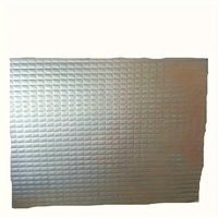 Rouleaux d'isolation thermique en mousse NBR de papier d'aluminium de style industriel 5mm * 0.5m * 5m insonorisant auto-adhésif étanche par feuille