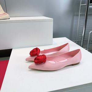 Zapatos de Mujer de Lujo para Verano y Otoño, Antideslizantes, Ligeros, Transpirables, con Cierre Deslizante, Punta Puntiaguda, Antideslizantes, Parte Superior de Satén - Product Image 4